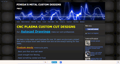 Desktop Screenshot of pinedasmetalcustomdesigns.com